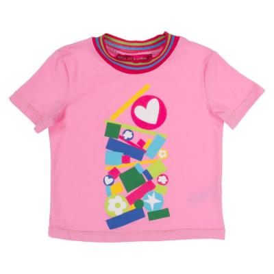 Picture of Agatha Ruiz De La Prada Lisbon T-shirt & Skorts Set X 2 - Pink