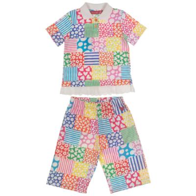 Picture of Agatha Ruiz De La Prada Copenhagen Tunic & Wide Leg Trousers Set X 2  - Red Multi