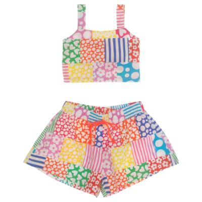 Picture of Agatha Ruiz De La Prada Copenhagen Sun Top & Shorts Set X 2  - Red Multi