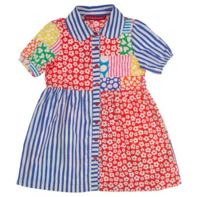 Picture of Agatha Ruiz De La Prada Copenhagen Button Up Dress - Red