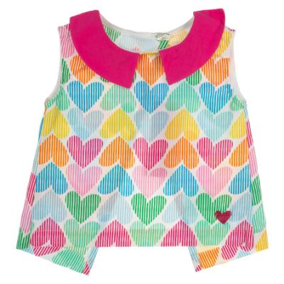 Picture of Agatha Ruiz De La Prada Nice Blouse & Wide Leg Trousers Set X 2  - Fuchsia Multi