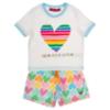 Picture of Agatha Ruiz De La Prada Nice T-shirt & Shorts Set X 2  - Fuchsia Multi 