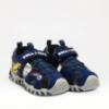 Picture of Bull Boys Easy On Velociraptor Closed Toe Lights Sandal - Navy Blue 