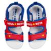 Picture of Bull Boys Easy On Pterodactyl Lights Sandal - Red  Royal Blue