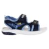 Picture of Bull Boys Easy On Pterodactyl Lights Sandal - Navy Blue 