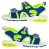 Picture of Bull Boys Easy On T-Rex Lights Sandal -  Royal Blue Neon