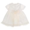 Picture of Miranda Baby Girls Tulle & Lace Occasion Dress Bonnet & Panties Set X 3 - Ivory 