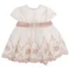 Picture of Miranda Baby Girls Tulle & Lace Occasion Dress - Ivory Pink