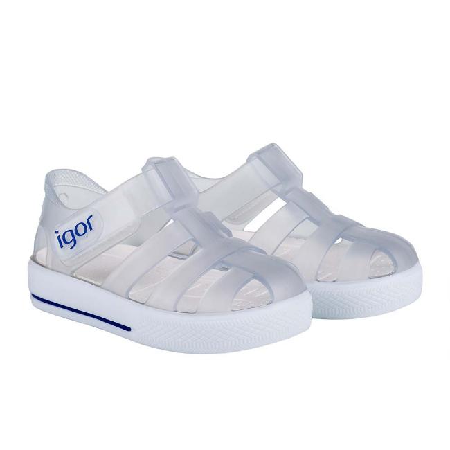 Picture of Igor Star Sandal -Transparent White 