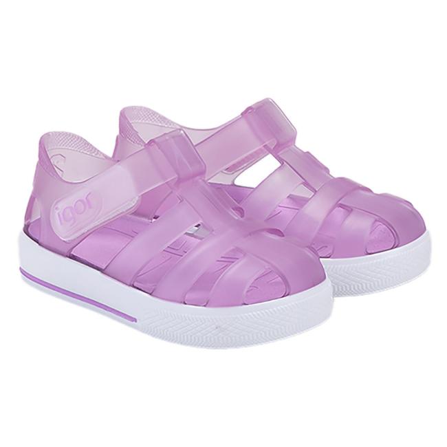 Picture of Igor Star Sandal - Transparent -  Lilac