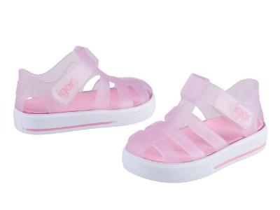 Picture of Igor Star Sandal -Transparent Rosa Pink