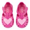 Picture of Igor Tobby Gloss Love Jelly Sandal - Fuchsia