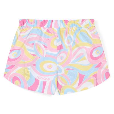 Picture of Bonini by A* Dee Spark Sports Shorts With Tape Detail - Lemon Cake