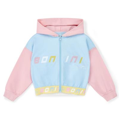 Picture of Bonini by A* Dee Vibe Colourblock Logo Zipper - Sky Blue