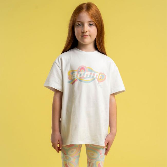 Picture of Bonini by A* Dee Dynamic Logo Baggy Tee - Bright White