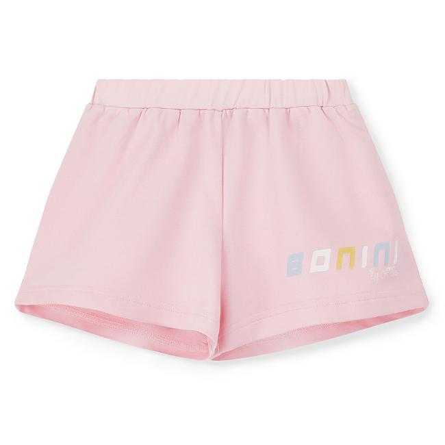 Picture of Bonini by A* Dee Move Sports Shorts With Tape Detail - Fairy Pink