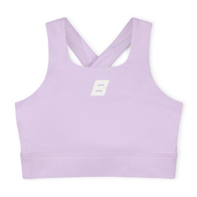 Picture of Bonini by A* Dee Aspire Crop Sports Top - Lilac Bloom