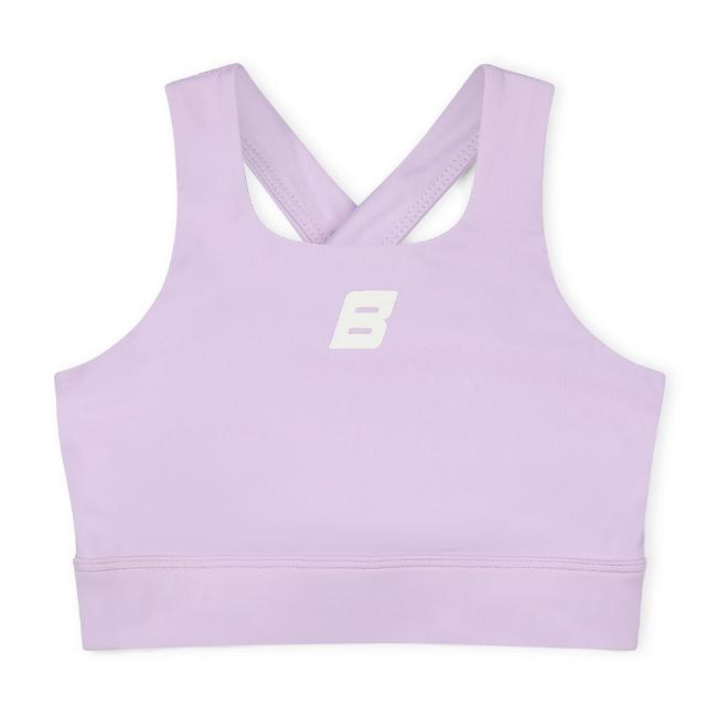 Picture of Bonini by A* Dee Aspire Crop Sports Top - Lilac Bloom