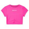 Picture of Bonini by A* Dee Aspire Short Sleeve Ruched Top - Hot Pink