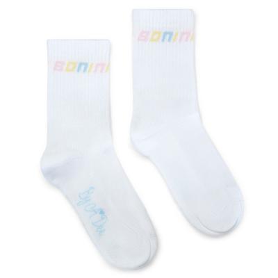 Picture of Bonini by A* Dee Twirl Sport Socks - White Multi