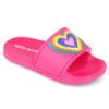 Picture of Agatha Ruiz De La Prada Summer Heart Sliders - Fuchsia Pink