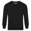 Picture of Schoolwear Unisex Crew Neck Sweatshirt - Black