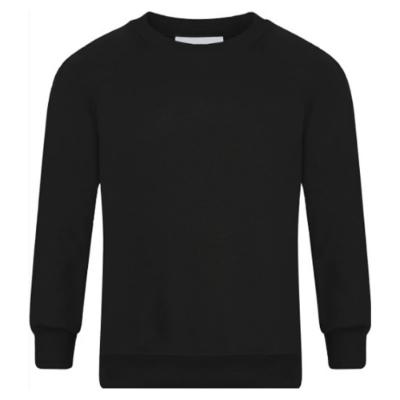 Picture of Schoolwear Unisex Crew Neck Sweatshirt - Black