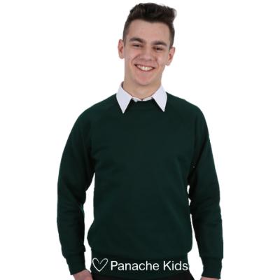 Picture of Schoolwear Unisex Crew Neck Sweatshirt - Black