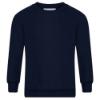 Picture of Schoolwear Unisex Crew Neck Sweatshirt - Light Navy