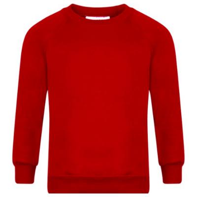 Picture of Schoolwear Unisex Crew Neck Sweatshirt - Red