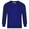 Picture of PRE ORDER Schoolwear Unisex Crew Neck Sweatshirt - Royal Blue