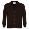 Picture of Schoolwear Girls Sweatshirt Cardigan - Brown