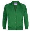 Picture of PRE ORDER Schoolwear Girls Sweatshirt Cardigan - Emerald