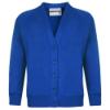 Picture of PRE ORDER Schoolwear Girls Sweatshirt Cardigan - Ocean Blue