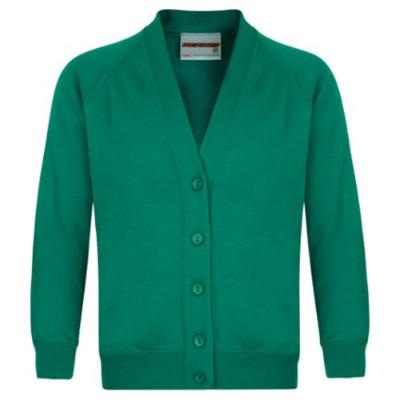 Picture of PRE ORDER Schoolwear Girls Sweatshirt Cardigan - Jade Green