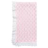 Picture of Mac Ilusion Baby Resplent Collection Boxed Shawl With Lace - Rosa Pink