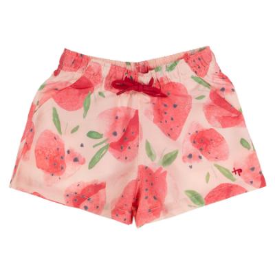 Picture of Tutto Piccolo Summer Strawberry Collection Boys Swim Boxers - Fuschia