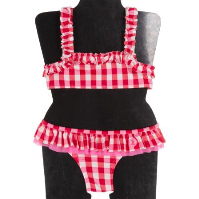 Picture of Tutto Piccolo Summer Gingham Collection Girls Bikini - Fuschia