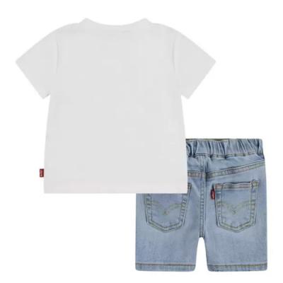 Picture of Levi's Baby Boys Teddy Sailor Shorts Set - White