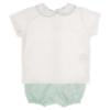 Picture of Puro Mimo Summer Collection Boys Blouse & Pants Set X 2 - White Mint Green