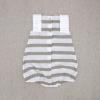 Picture of Rapife Summer Baby Girls Wide Stripe Romper - Beige White