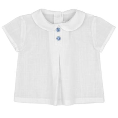 Picture of Rapife Summer Baby Boys Blouse & Pants Set X 2 - White Sky Blue