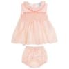 Picture of Sardon Baby Summer Collection Girls Floral Dress & Panties Set X 2 - Coral