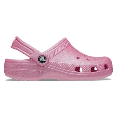 Picture of Crocs Classic Glitter Clog - Pink Tweed