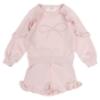 Picture of Lili Gaufrette Girls Ruffle Sweater & Shorts Set X 2 - Pink